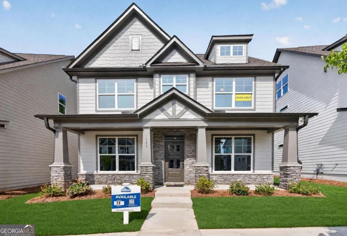 4 bedroom, 4 bathroom, 2,749 sq ft single family residence for sale at 143 Marble Tree Way, Ball Ground, GA 30107 — photo 1 of 49