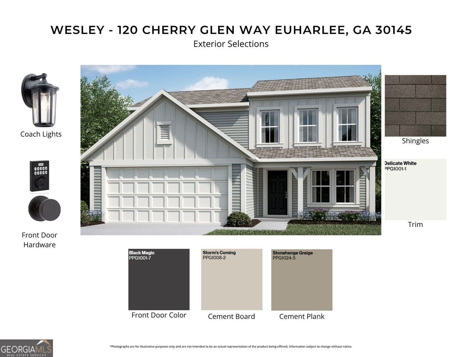 3 bedroom, 2.5 bathroom, 1,842 sq ft single family residence for sale at 1017 Blossom Lane, Euharlee, GA 30145 — photo 2