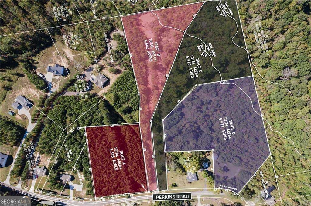 residential lot for sale at TRACTB Perkins Road, Dallas, GA 30157 — photo 4
