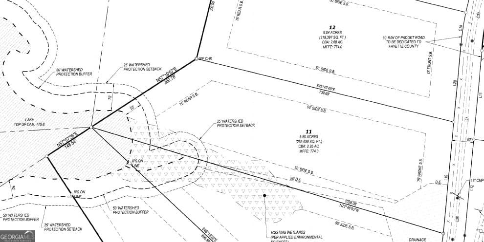 residential lot for sale at 0 Padgett Road LOT 11, Senoia, GA 30276 — photo 8