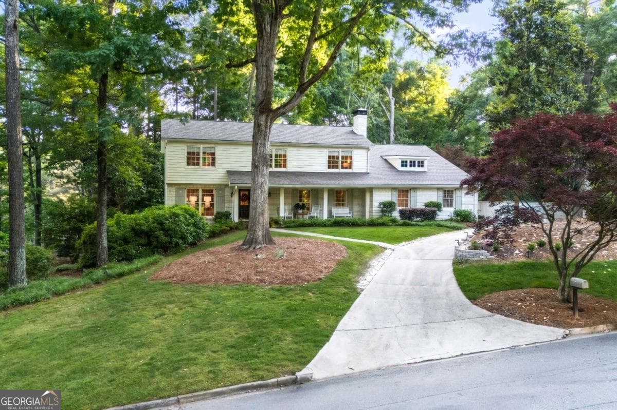 5 bedroom, 3.5 bathroom, 3,796 sq ft single family residence sold at 7190 Twin Branch Road, Atlanta, GA 30328