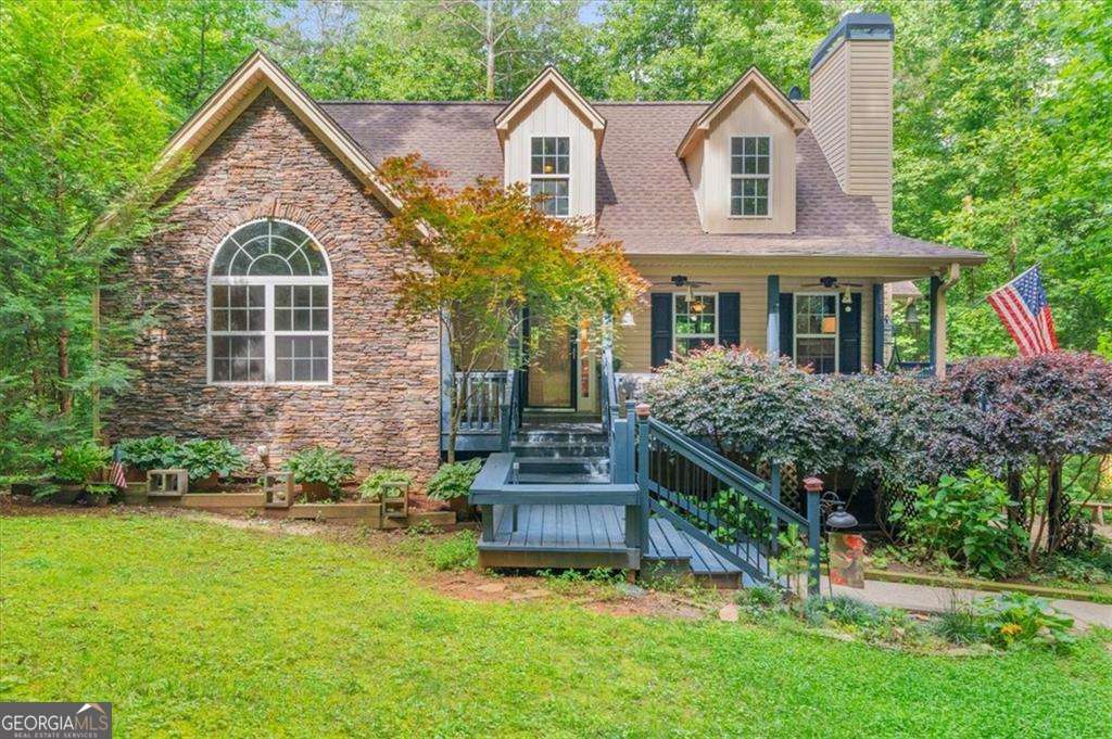 4 bedroom, 3.5 bathroom single family residence sold at 191 John Walker Road, Dahlonega, GA 30533