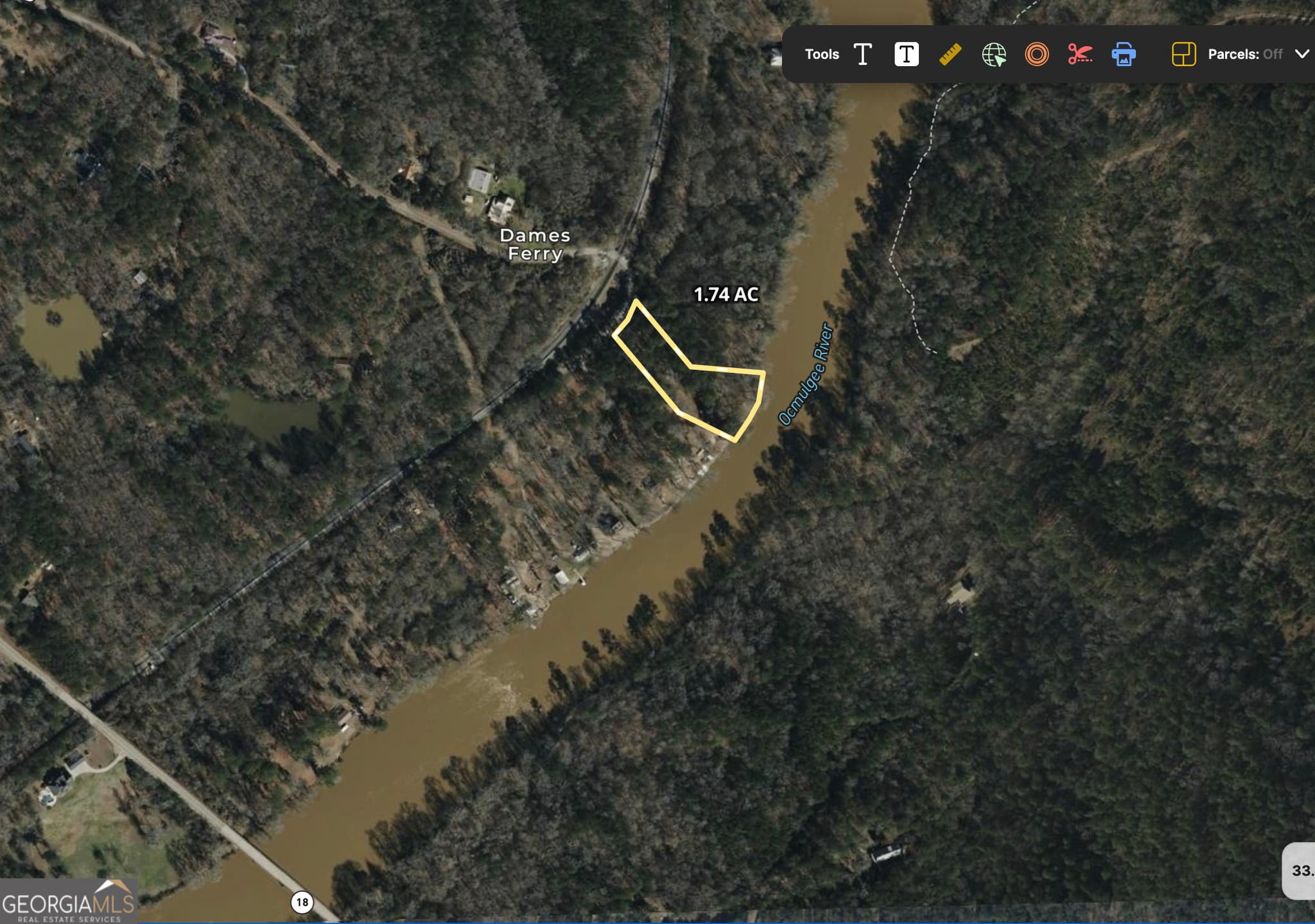 residential lot for sale at 464 Old Dames Ferry Road, Juliette, GA 31046 — photo 9