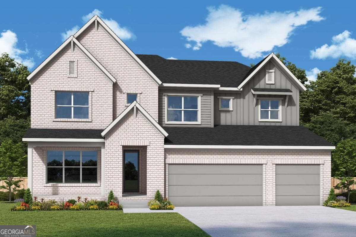 4 bedroom, 3.5 bathroom, 3,532 sq ft single family residence for sale at 308 Beebalm Street, Woodstock, GA 30188