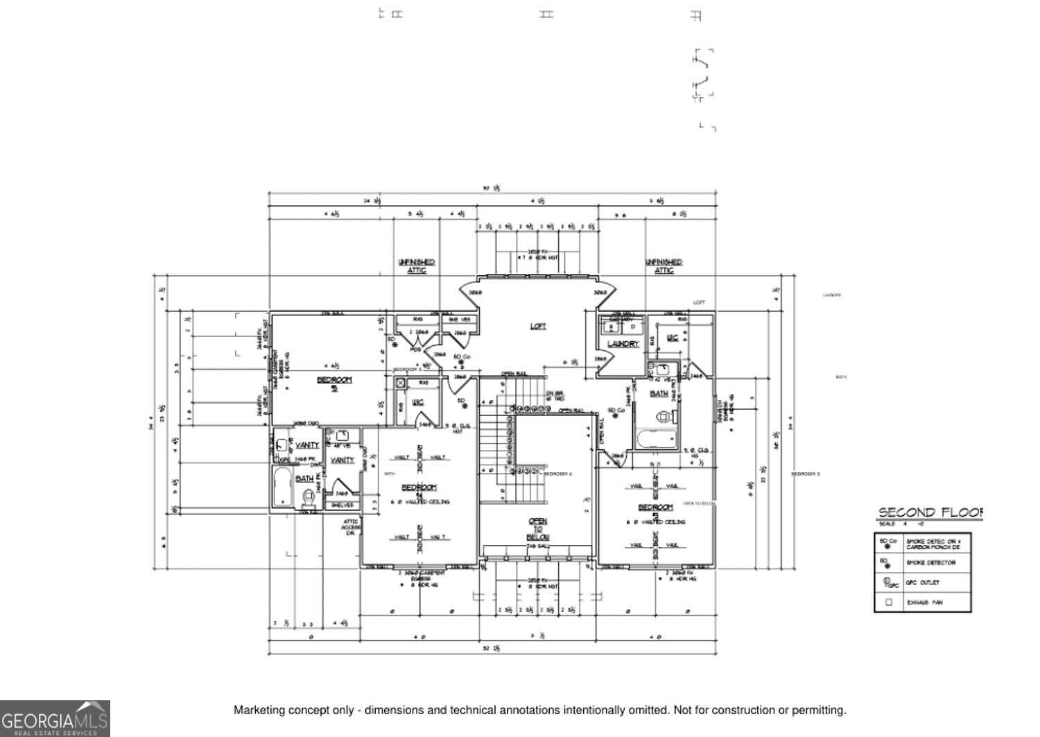 5 bedroom, 5.5 bathroom, 4,500 sq ft single family residence for sale at 216 Devore Road, Alpharetta, GA 30009 — photo 9