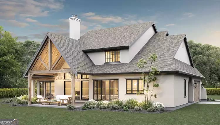4 bedroom, 2.5 bathroom, 4,349 sq ft single family residence for sale at 110 Godby Drive LOT 2, Fayetteville, GA 30215 — photo 2