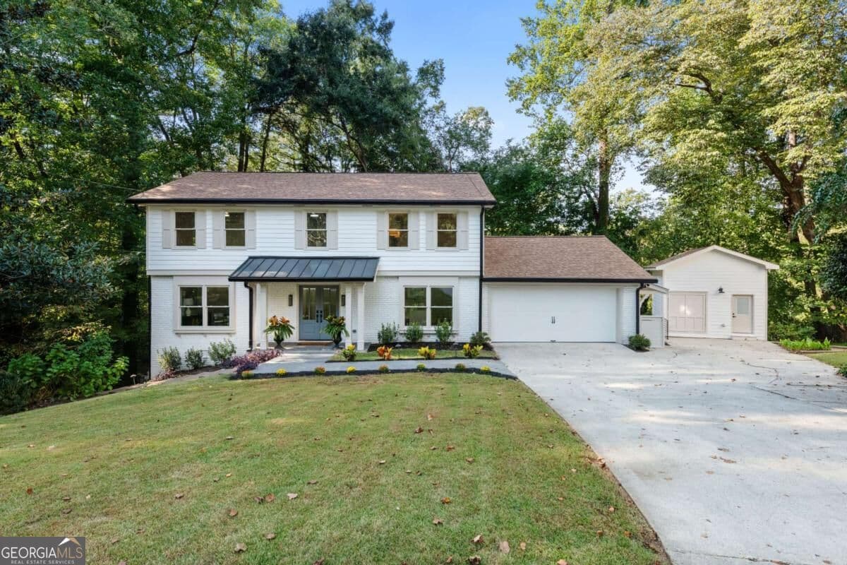5 bedroom, 3.5 bathroom, 3,400 sq ft single family residence for sale at 3621 Wood Valley Court, Brookhaven, GA 30319