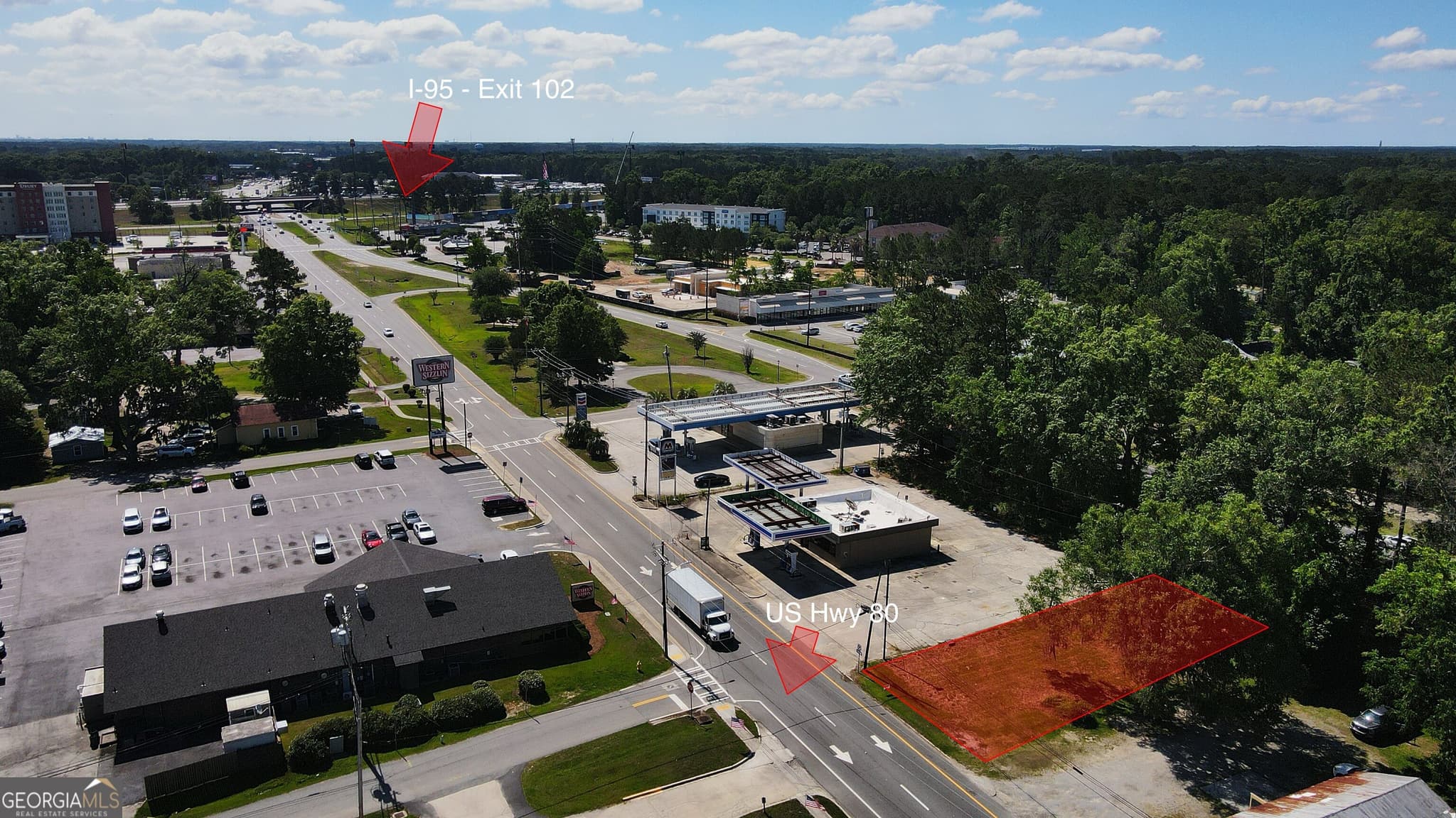 unimproved land for sale at 225 Us Highway 80, Pooler, GA 31322 — photo 1 of 4