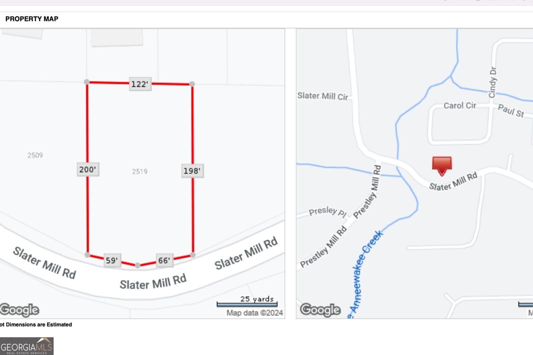residential lot for sale at 2519 SLATER MILL Road, Douglasville, GA 30135 — photo 1 of 3