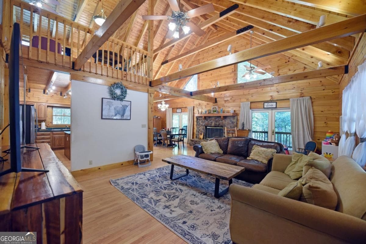 4 bedroom, 2 bathroom, 5,408 sq ft cabin,single family residence for sale at 84 Saddle Ridge Court, Blairsville, GA 30512 — photo 4