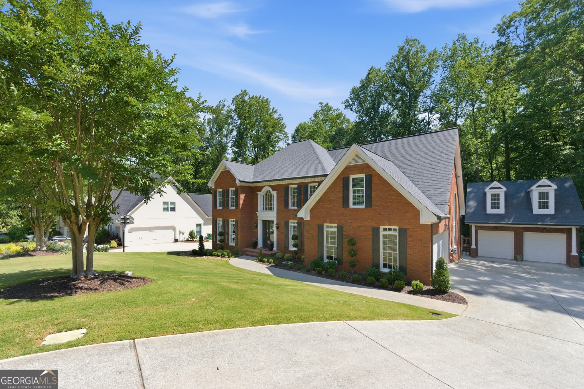 5 bedroom, 4 bathroom, 5,300 sq ft single family residence sold at 5736 Fairley Hall Court, Peachtree Corners, GA 30092