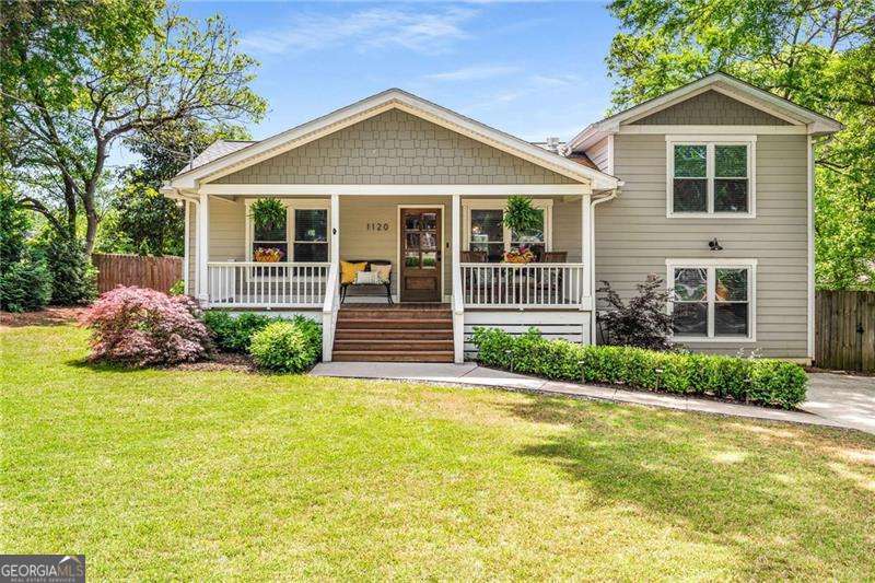 5 bedroom, 3.5 bathroom single family residence sold at 1120 Dell Avenue, Smyrna, GA 30080
