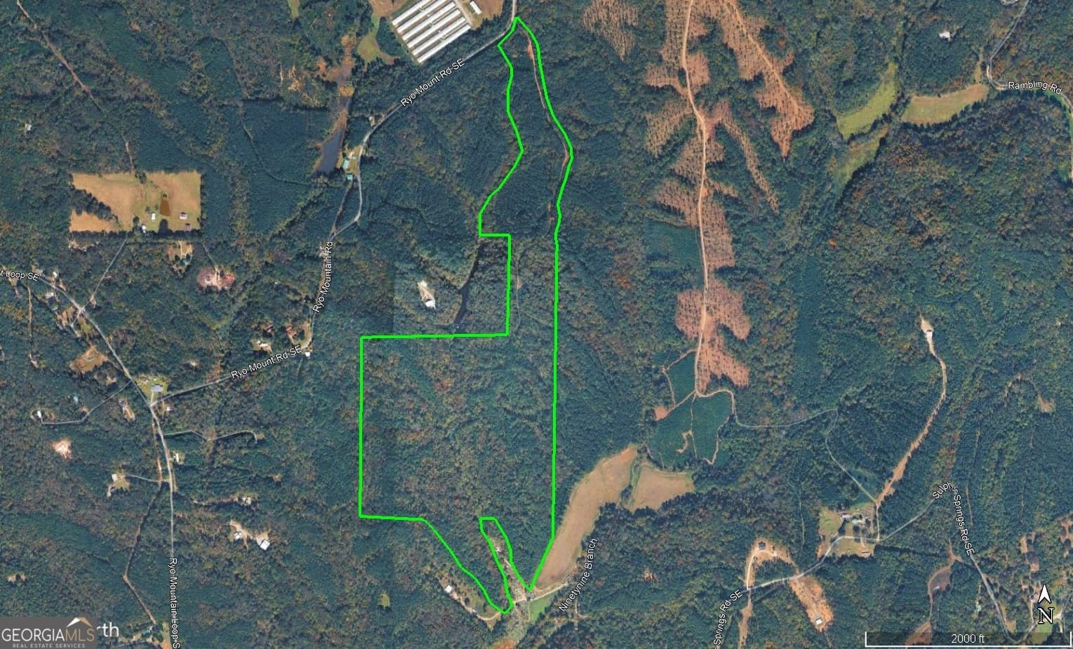 unimproved land for sale at 0 Ryo Mountain Road 9609, Fairmount, GA 30139 — photo 2