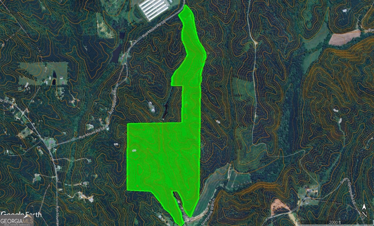 unimproved land for sale at 0 Ryo Mountain Road 9609, Fairmount, GA 30139 — photo 3