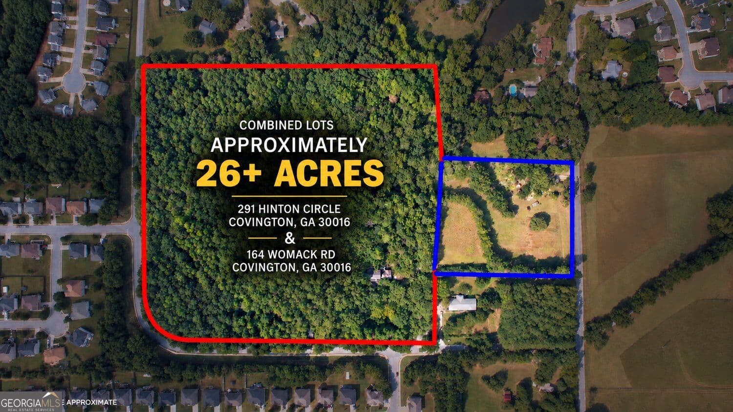 unimproved land for sale at 164 Womack Road, Covington, GA 30016 — photo 1 of 27