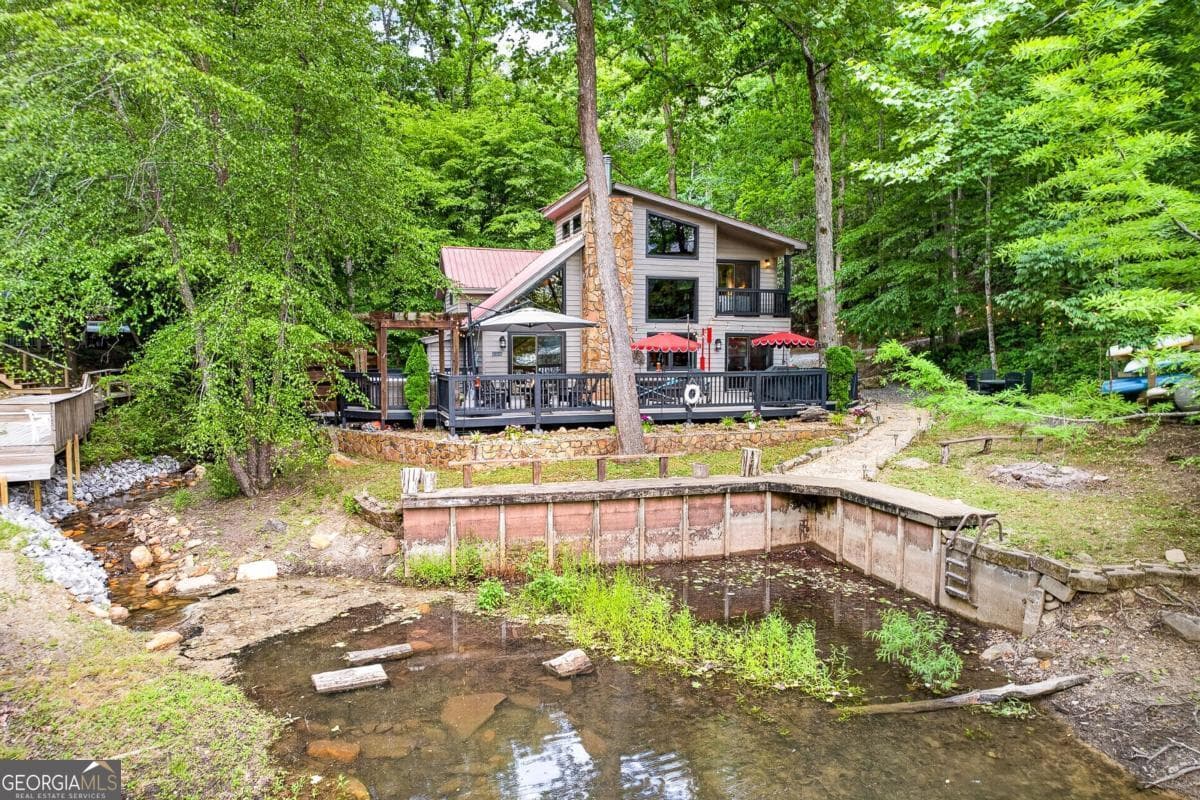 3 bedroom, 2 bathroom, 1,799 sq ft cabin,single family residence for sale at 28 Rowland Pointe 12,13, Morganton, GA 30560 — photo 9