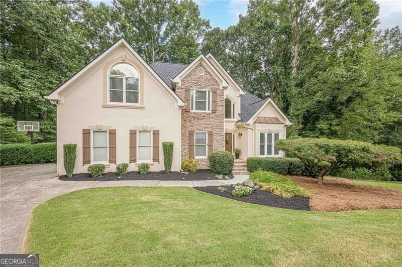 4 bedroom, 2.5 bathroom, 3,382 sq ft single family residence for sale at 3345 Cherry Oak Lane, Cumming, GA 30041 — photo 1 of 74
