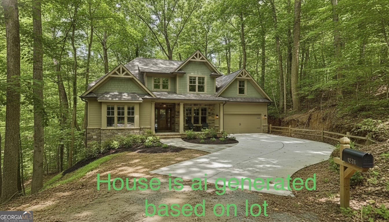 residential lot for sale at 237 Waters Edge Court, Martin, GA 30557 — photo 3