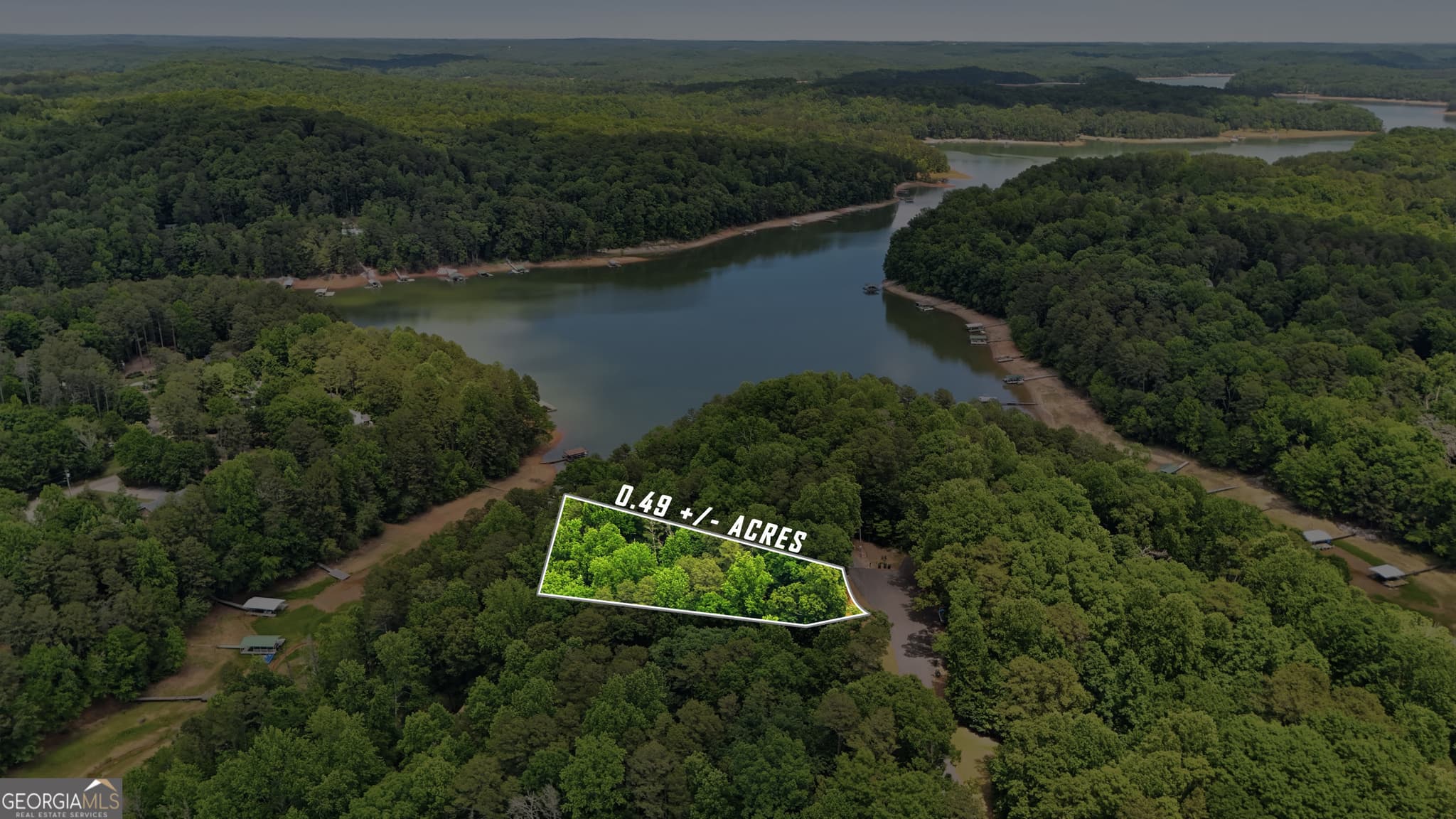 residential lot for sale at 237 Waters Edge Court, Martin, GA 30557 — photo 5