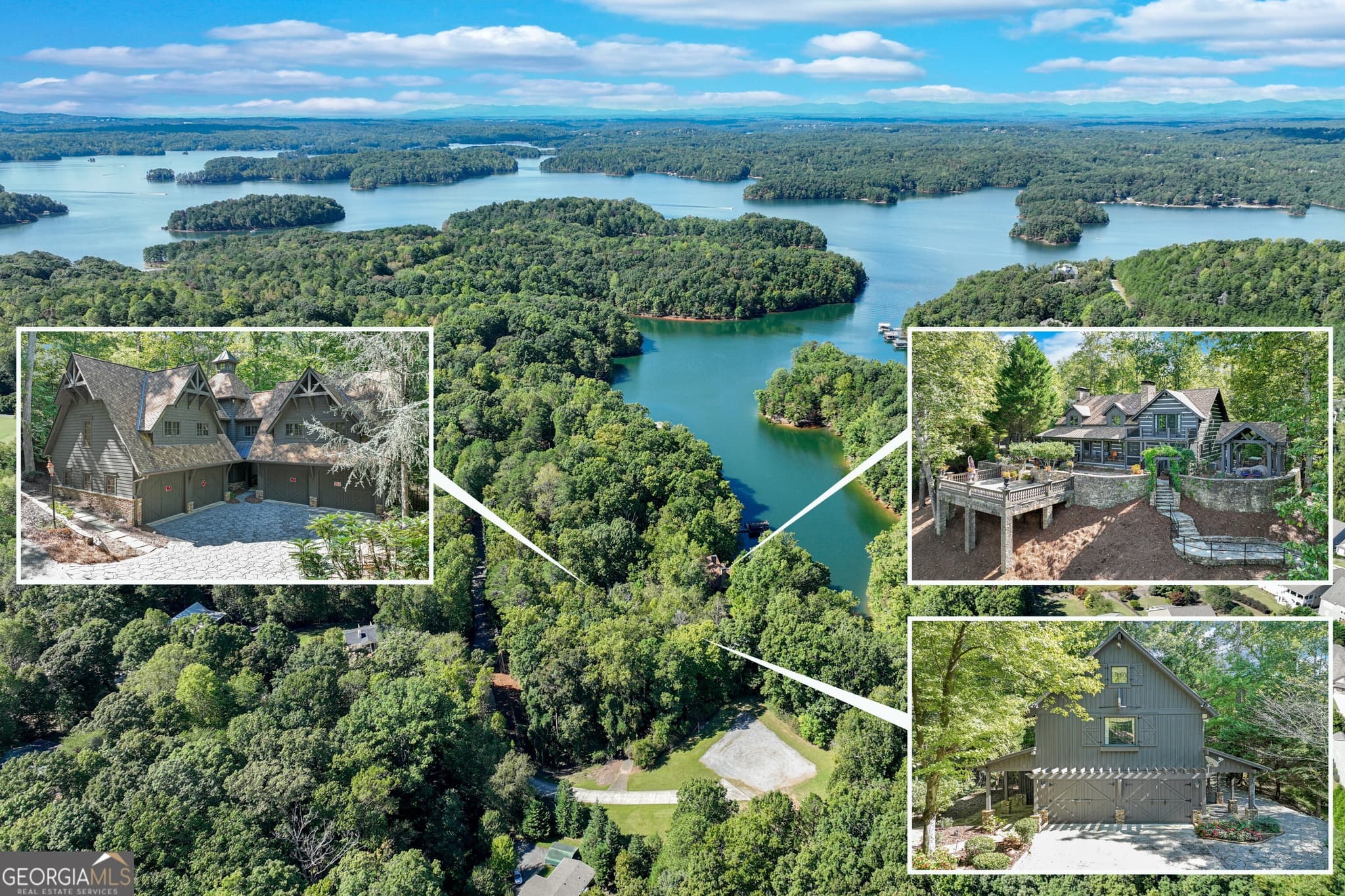 6 bedroom, 7 bathroom, 6,968 sq ft single family residence for sale at 3464 Carolyn Street, Gainesville, GA 30504