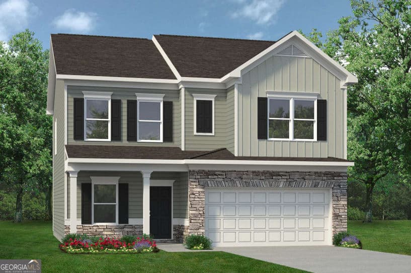 4 bedroom, 2.5 bathroom, 2,053 sq ft single family residence for sale at 542 Grover Street, Hoschton, GA 30548
