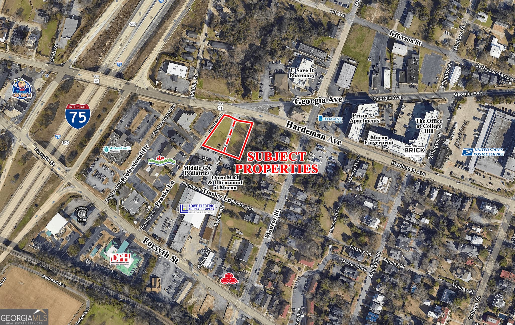 unimproved land for sale at 1500 Hardeman Avenue, Macon, GA 31201 — photo 1 of 3