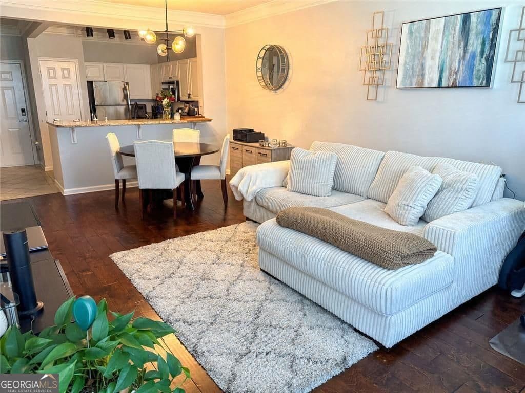 1 bedroom, 1 bathroom, 752 sq ft condominium sold at 1850 Cotillion Drive 2102, Atlanta, GA 30338