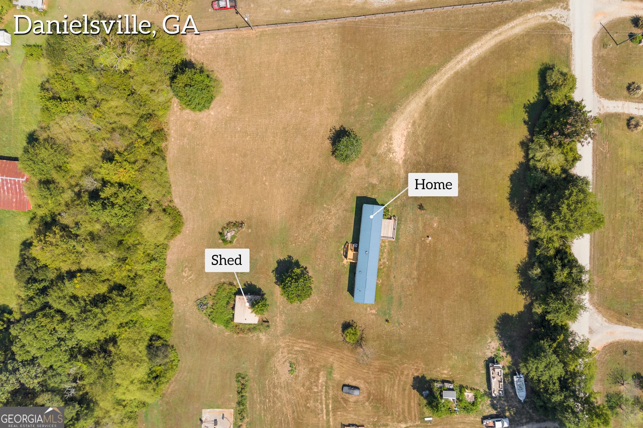 3 bedroom, 2 bathroom, 1,216 sq ft single family residence for sale at 820 E County Line Road, Danielsville, GA 30633 — photo 3
