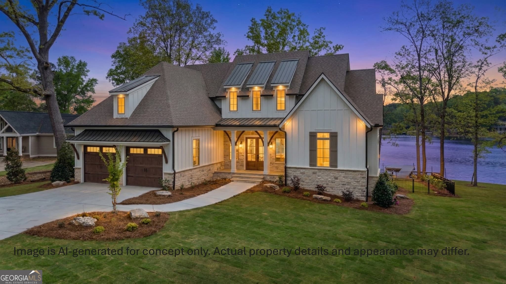 4 bedroom, 4.5 bathroom, 5,041 sq ft single family residence sold at 144 Collis Circle, Eatonton, GA 31024