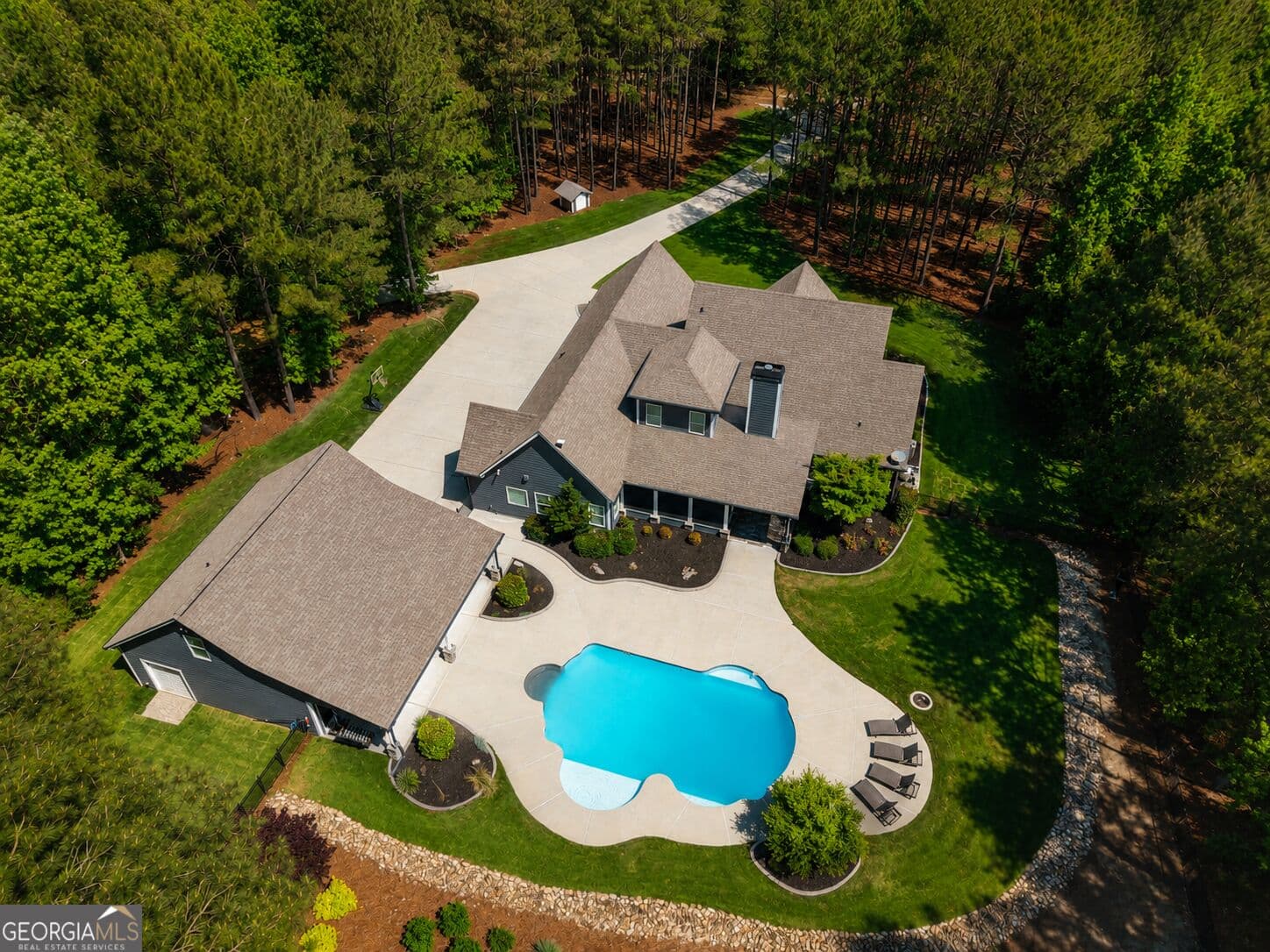 5 bedroom, 4.5 bathroom, 4,150 sq ft single family residence for sale at 289 Friendship Church Road, Brooks, GA 30205 — photo 3