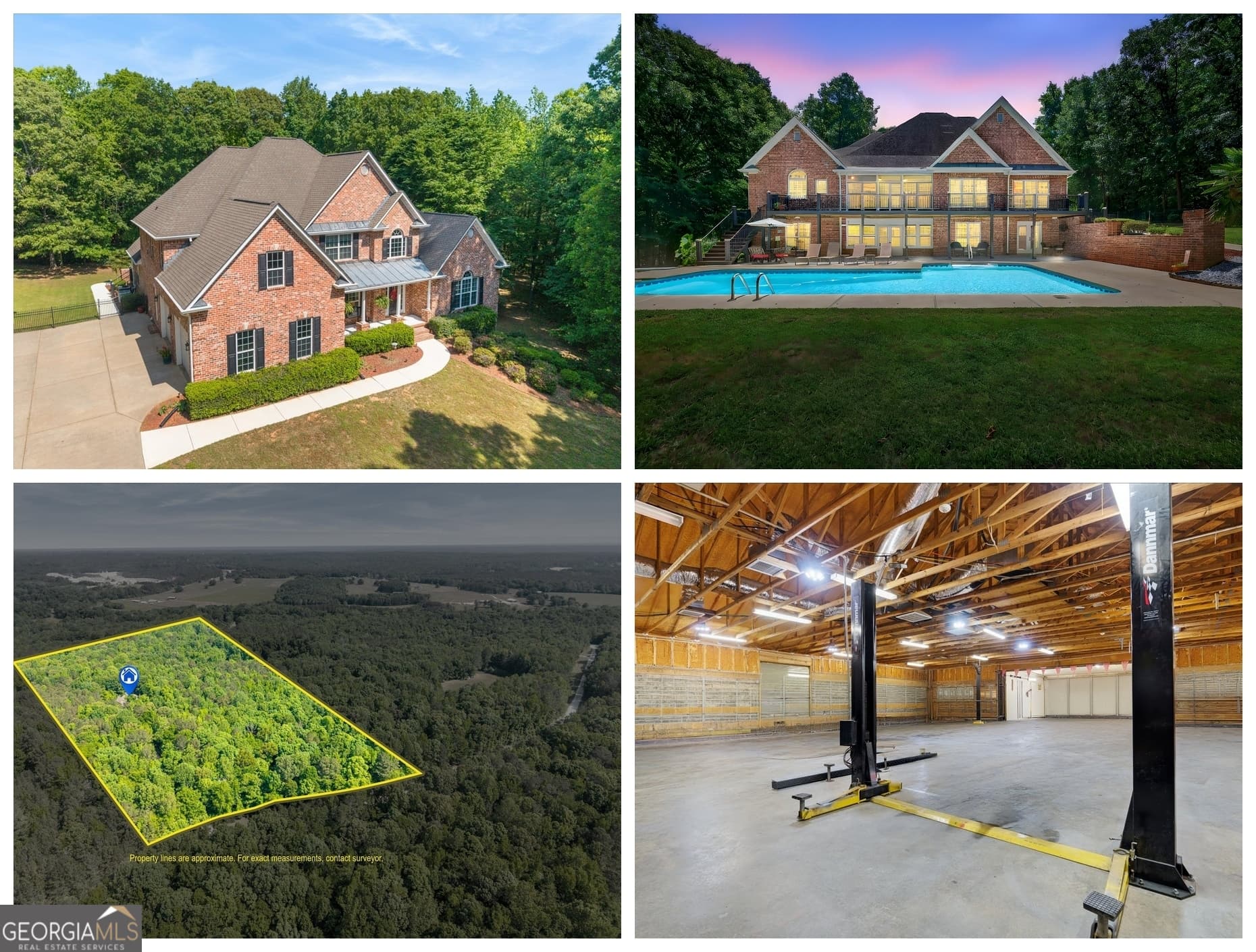 8 bedroom, 5 bathroom, 8,302 sq ft single family residence for sale at 1050 Cedar Grove Drive, Buckhead, GA 30625 — photo 1 of 98
