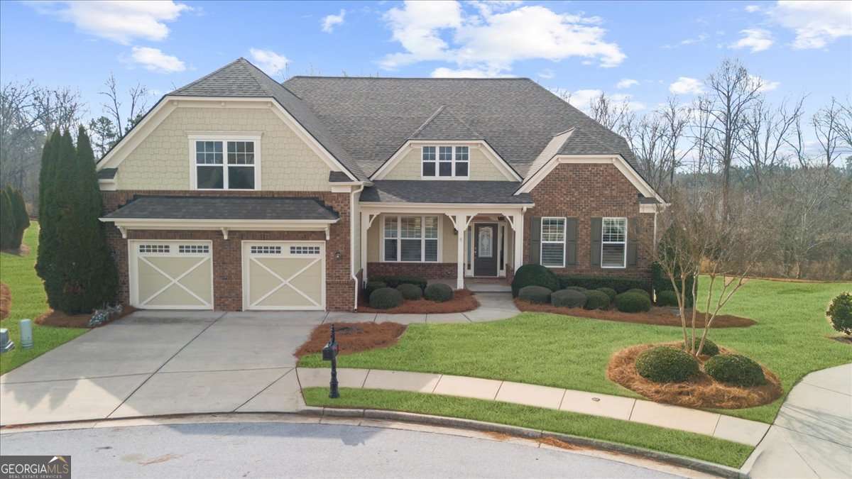 3 bedroom, 3.5 bathroom, 5,056 sq ft single family residence under contract at 3411 Red Tip Landing, Gainesville, GA 30504 — photo 1 of 89
