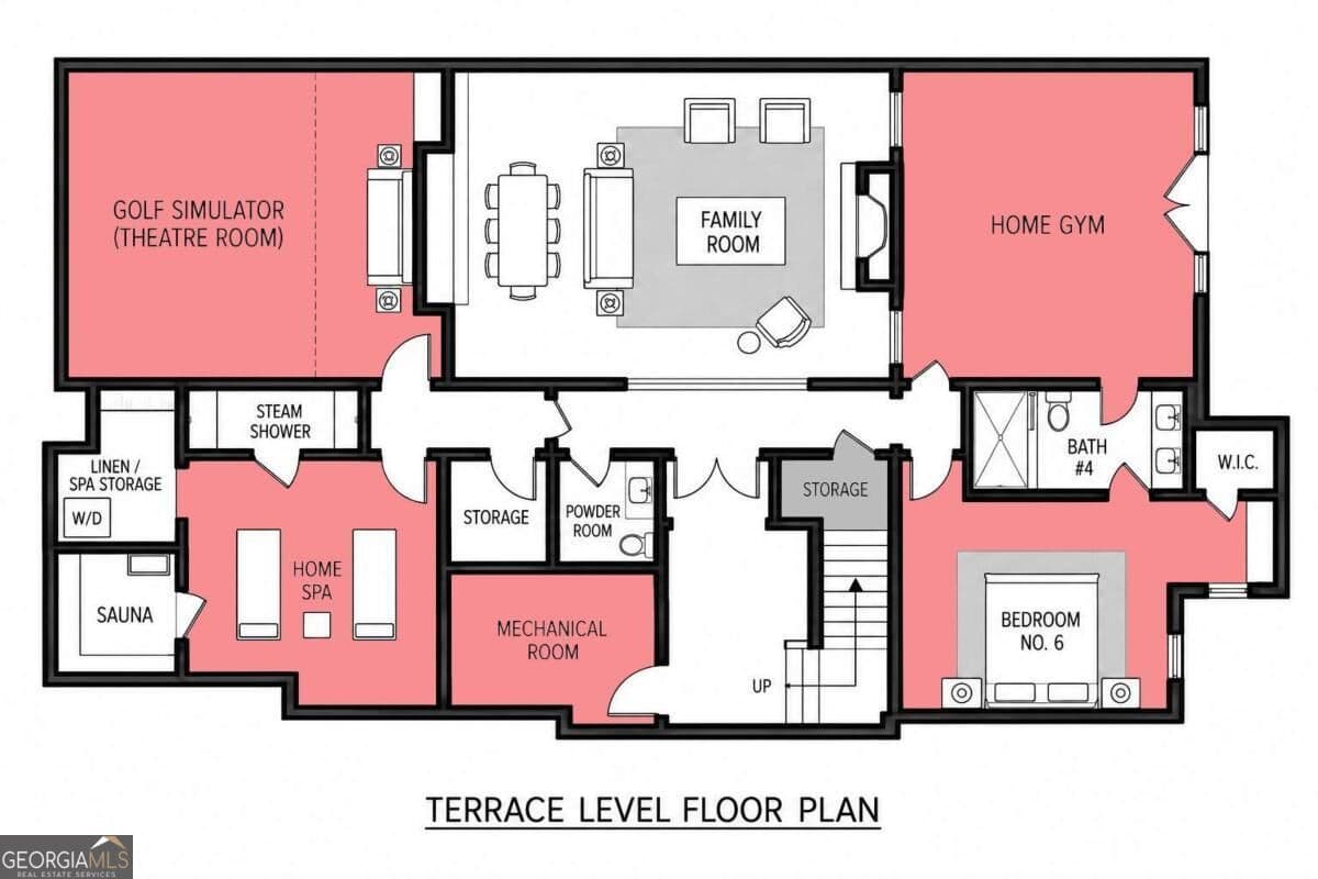 6 bedroom, 7 bathroom, 7,595 sq ft single family residence for sale at 1000 Overlook Terrace, Ball Ground, GA 30107 — photo 6