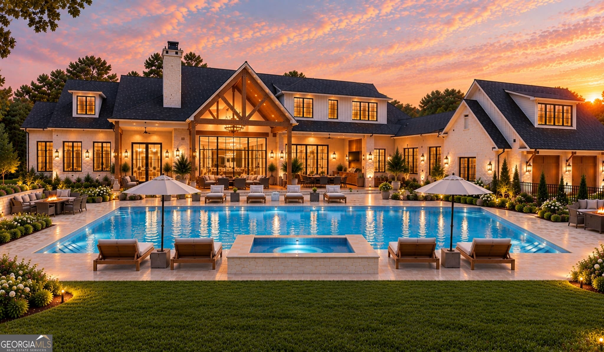 6 bedroom, 7 bathroom, 7,595 sq ft single family residence for sale at 1000 Overlook Terrace, Ball Ground, GA 30107 — photo 5