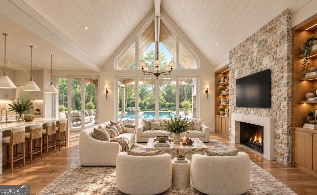 6 bedroom, 7 bathroom, 7,595 sq ft single family residence for sale at 1000 Overlook Terrace, Ball Ground, GA 30107 — photo 4