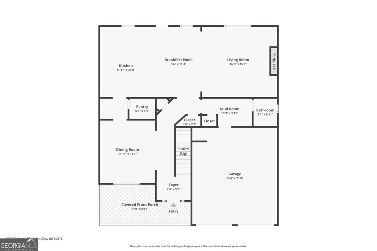 4 bedroom, 2.5 bathroom, 2,774 sq ft single family residence for sale at 6323 Oakwell Place, Fairburn, GA 30213 — photo 3