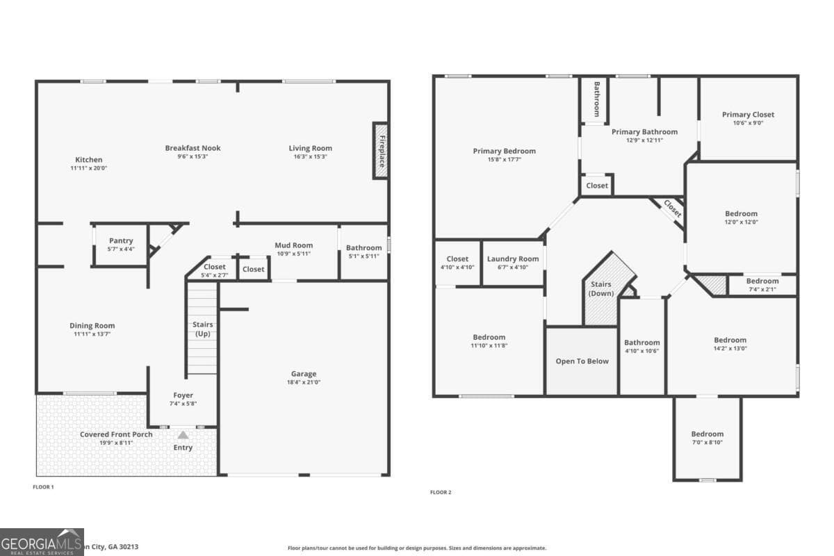 4 bedroom, 2.5 bathroom, 2,774 sq ft single family residence for sale at 6323 Oakwell Place, Fairburn, GA 30213 — photo 4