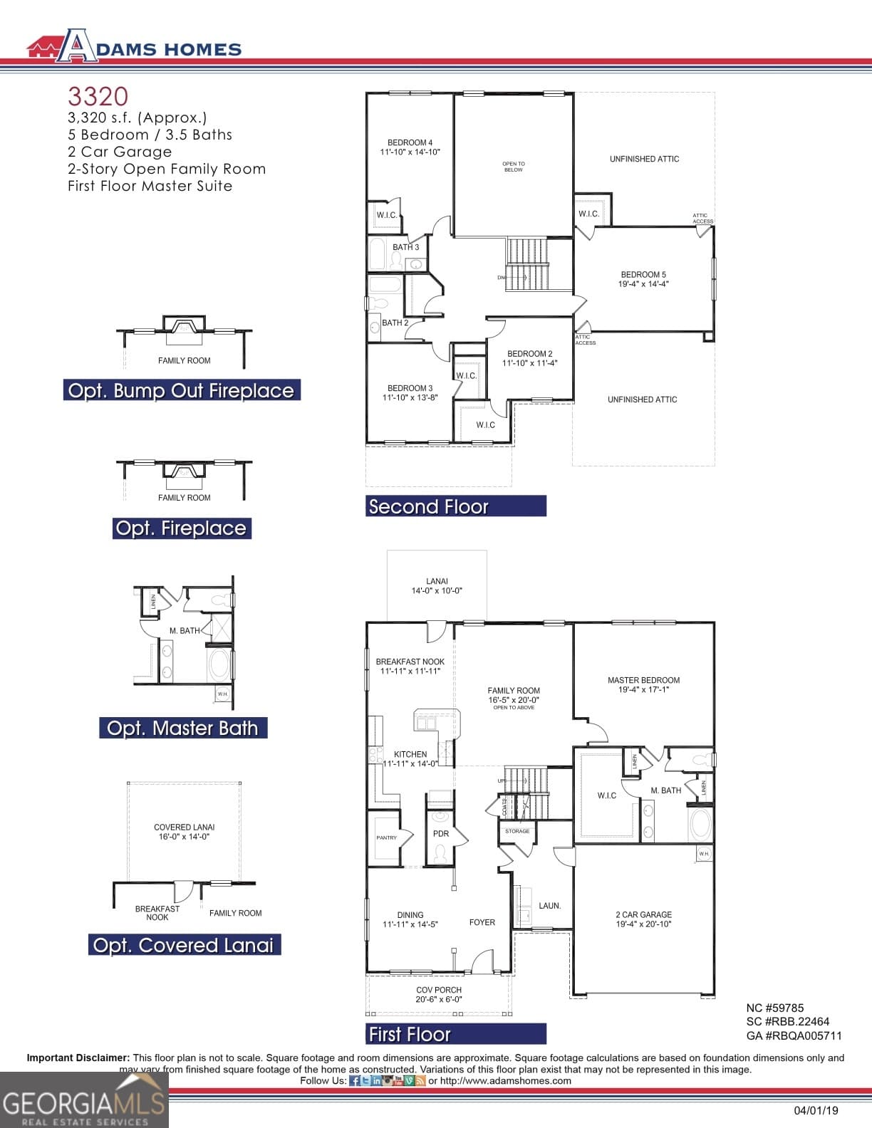 5 bedroom, 3.5 bathroom, 3,320 sq ft single family residence for sale at 5008 Fairview Circle LOT 939, Villa Rica, GA 30180 — photo 2