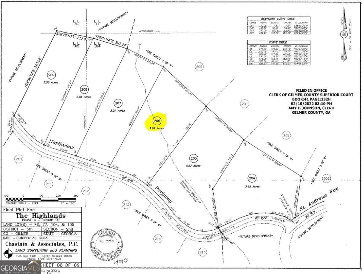 residential lot for sale at 206 Northview Parkway, Ellijay, GA 30536 — photo 7