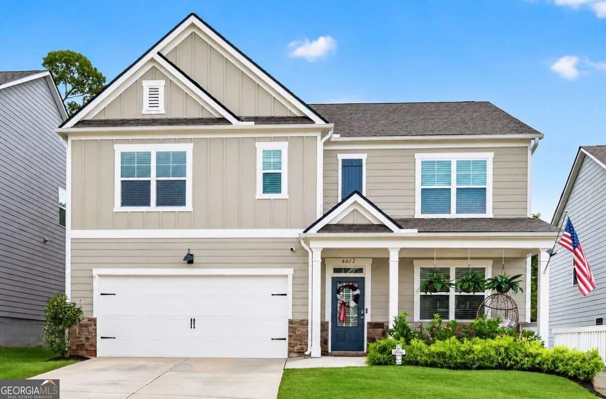 5 bedroom, 3 bathroom, 2,539 sq ft single family residence for sale at 6012 Screech Owl Drive, Flowery Branch, GA 30542 — photo 1 of 31