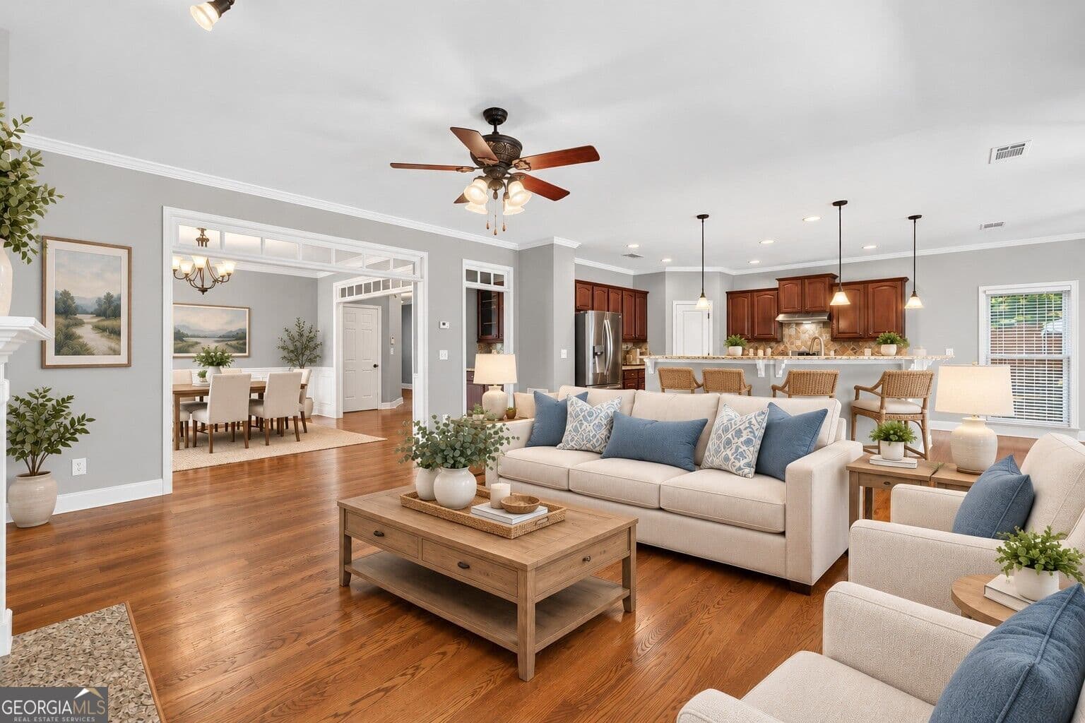 4 bedroom, 3.5 bathroom, 3,227 sq ft single family residence for sale at 8225 Majors Glen Court, Cumming, GA 30041 — photo 9