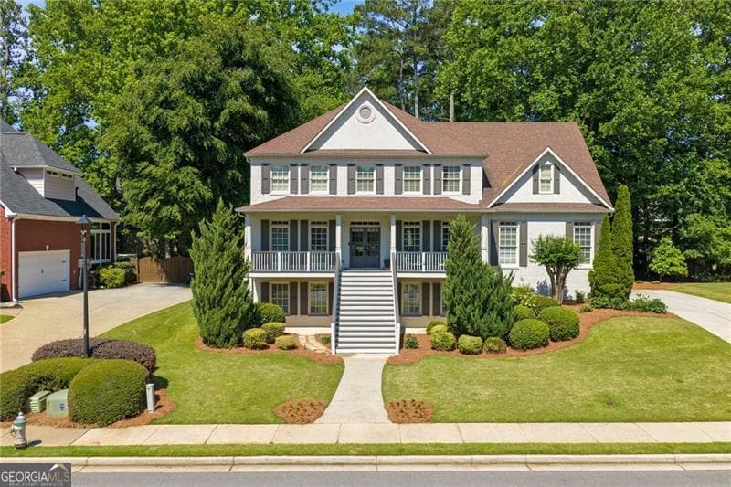 6 bedroom, 4.5 bathroom single family residence sold at 660 Waterview Trail, Alpharetta, GA 30022