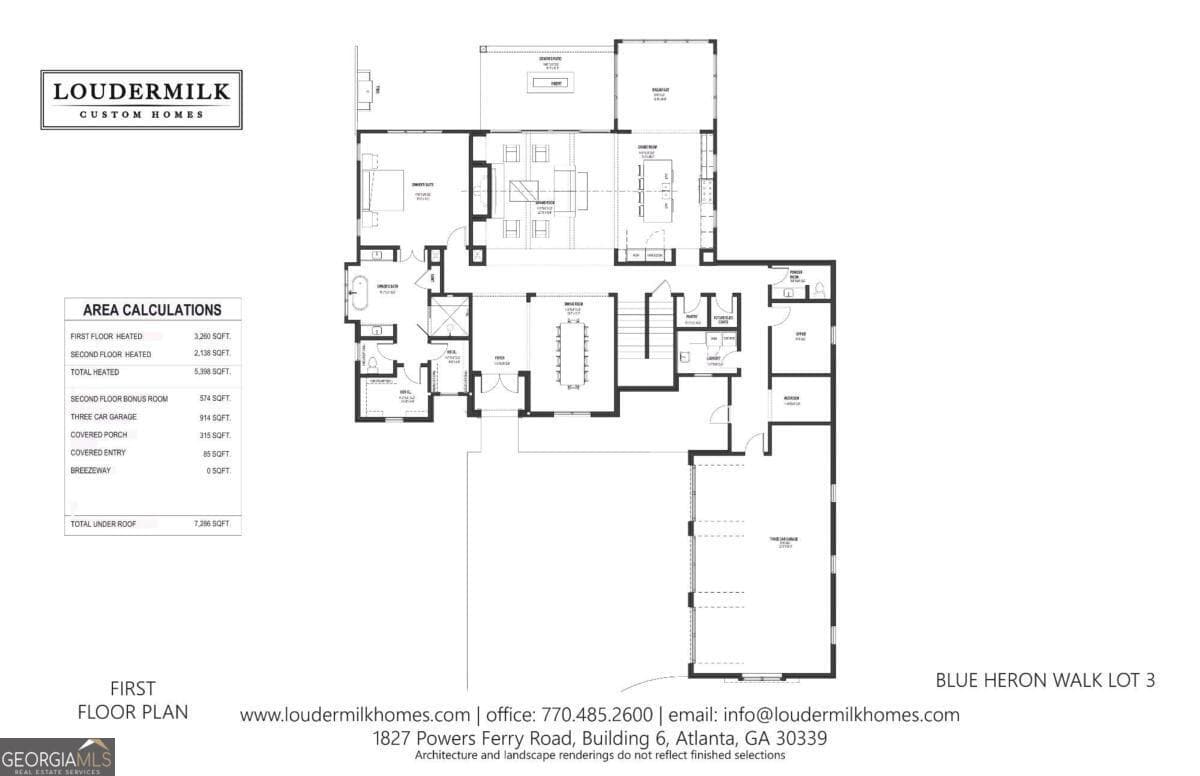 5 bedroom, 5.5 bathroom, 5,398 sq ft single family residence for sale at 478 Emily Reed Ln. Lot#3, Atlanta, GA 30342 — photo 7