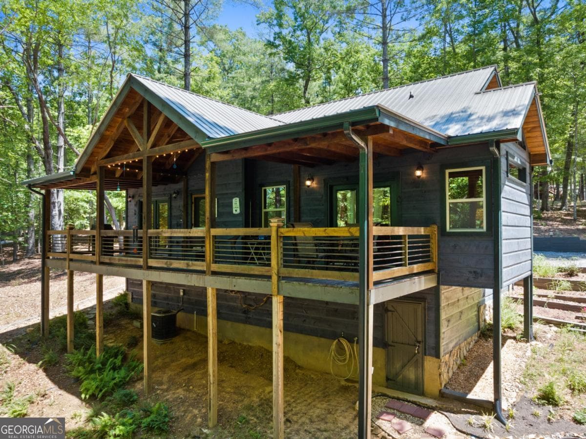 2 bedroom, 2 bathroom, 1,164 sq ft cabin,single family residence for sale at 206 Winding Brook Trail, Morganton, GA 30560