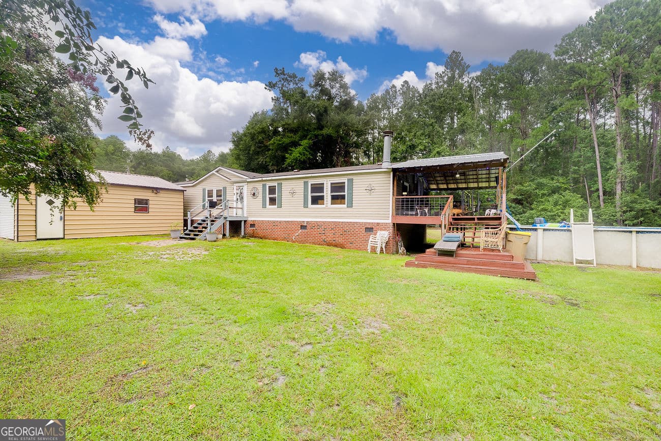 3 bedroom, 2 bathroom, 1,848 sq ft manufactured home,single family residence for sale at 150 Reed Street, Meldrim, GA 31318