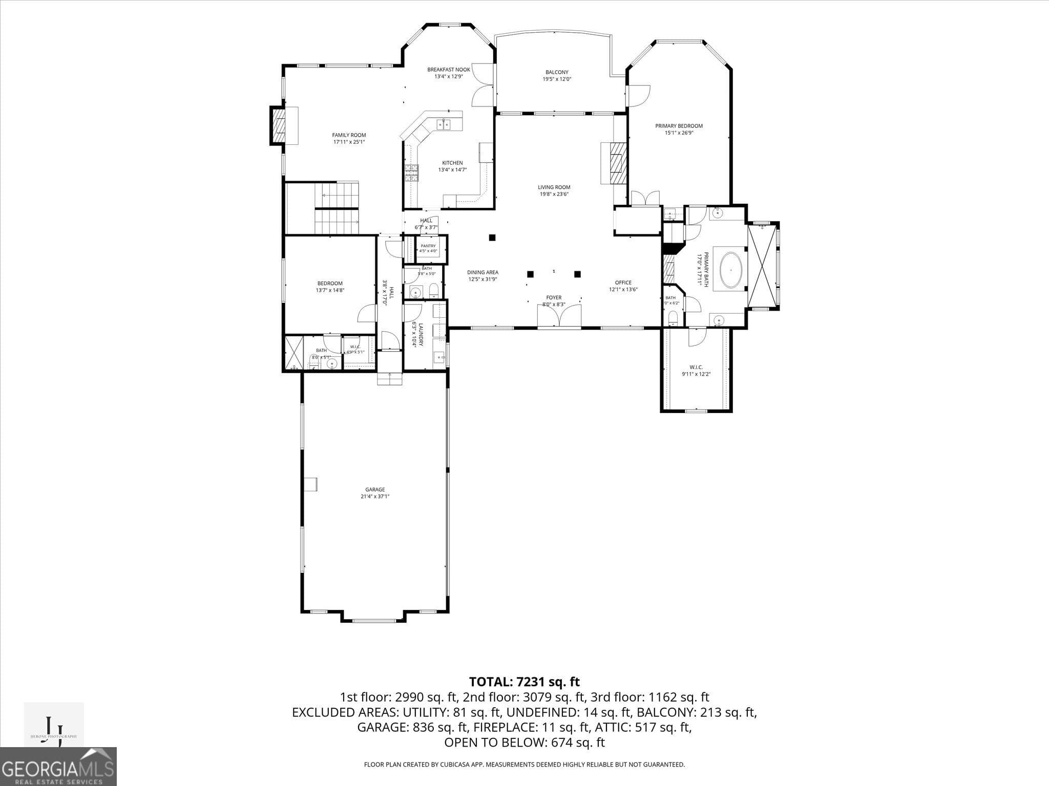 5 bedroom, 6 bathroom, 7,944 sq ft single family residence for sale at 1509 Windward Drive, Locust Grove, GA 30248 — photo 9