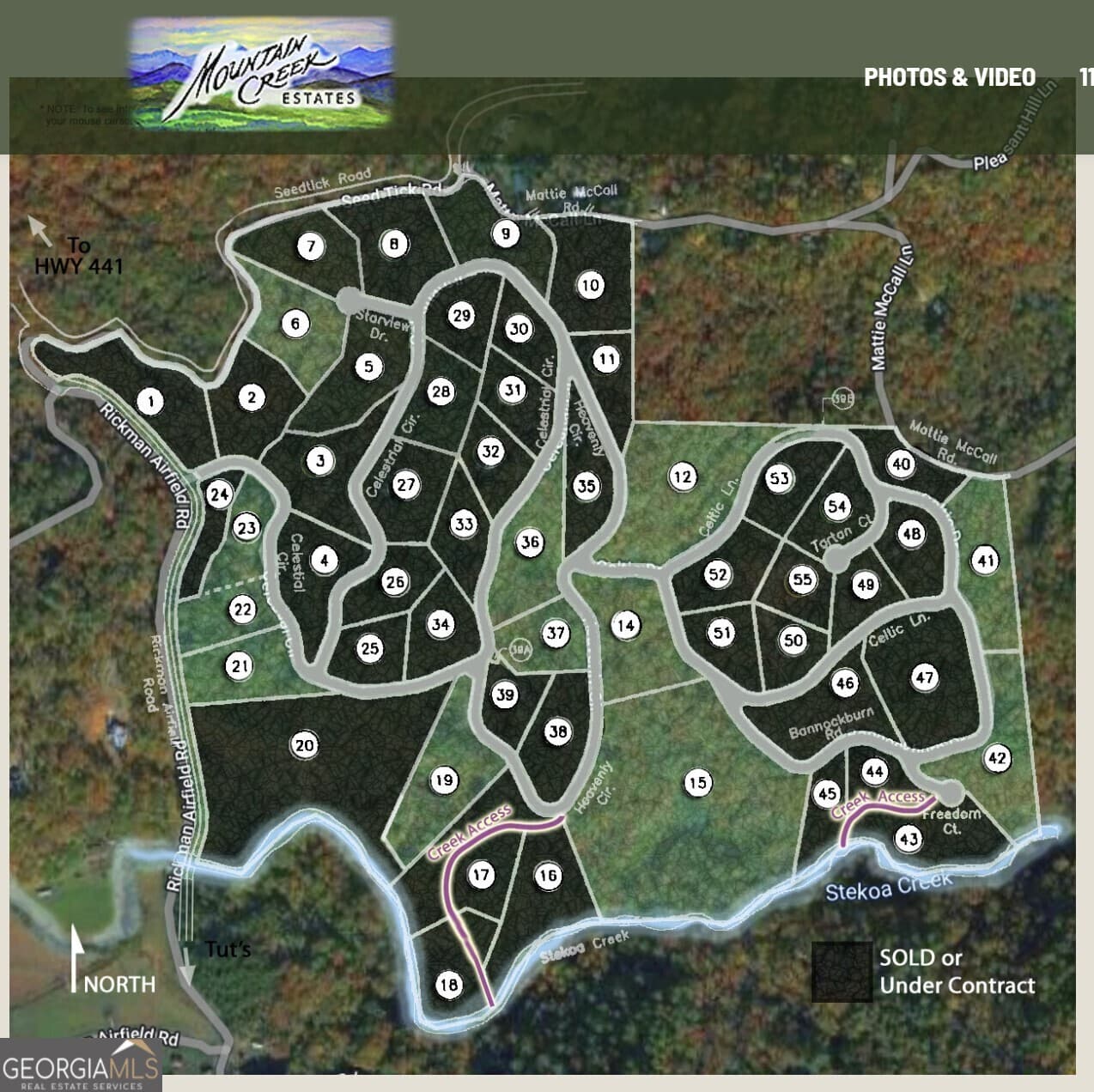 residential lot for sale at 0 Heavenly Circle 12, Clayton, GA 30525 — photo 6