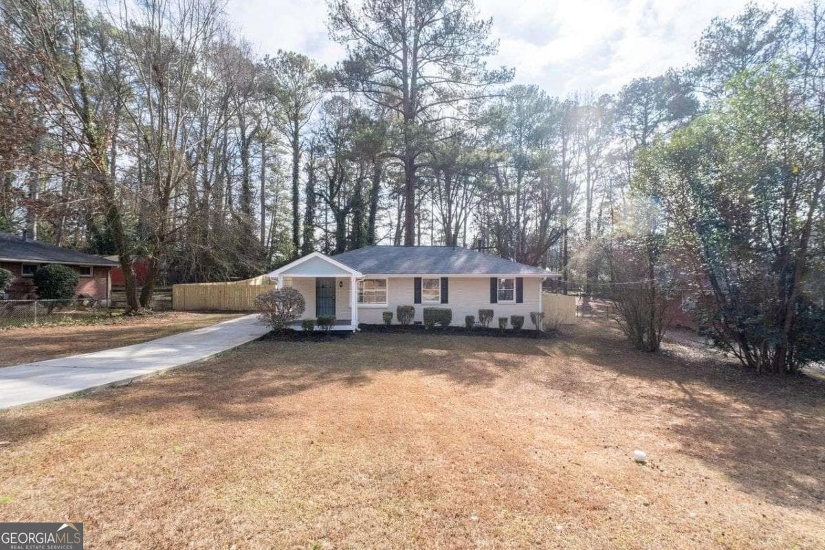 3 bedroom, 2 bathroom, 1,100 sq ft single family residence sold at 3645 Larkspur Terrace, Decatur, GA 30032