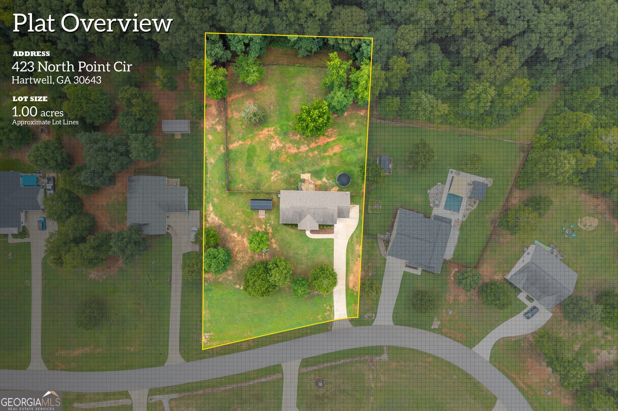 3 bedroom, 2 bathroom, 1,456 sq ft single family residence for sale at 423 N Point Circle, Hartwell, GA 30643 — photo 2