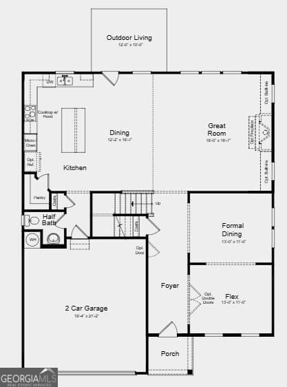 4 bedroom, 3.5 bathroom, 3,067 sq ft single family residence for sale at 4003 Dantry Lane, Buford, GA 30519 — photo 2